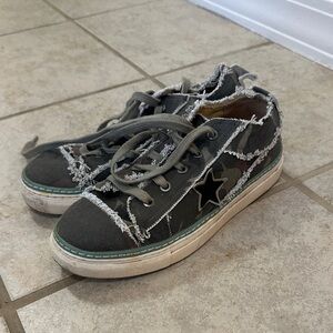 Myra Bag Green Camouflage Star Sneakers